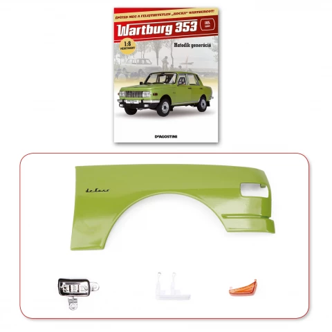 Wartburg 353-Építsd meg a leg.modellt