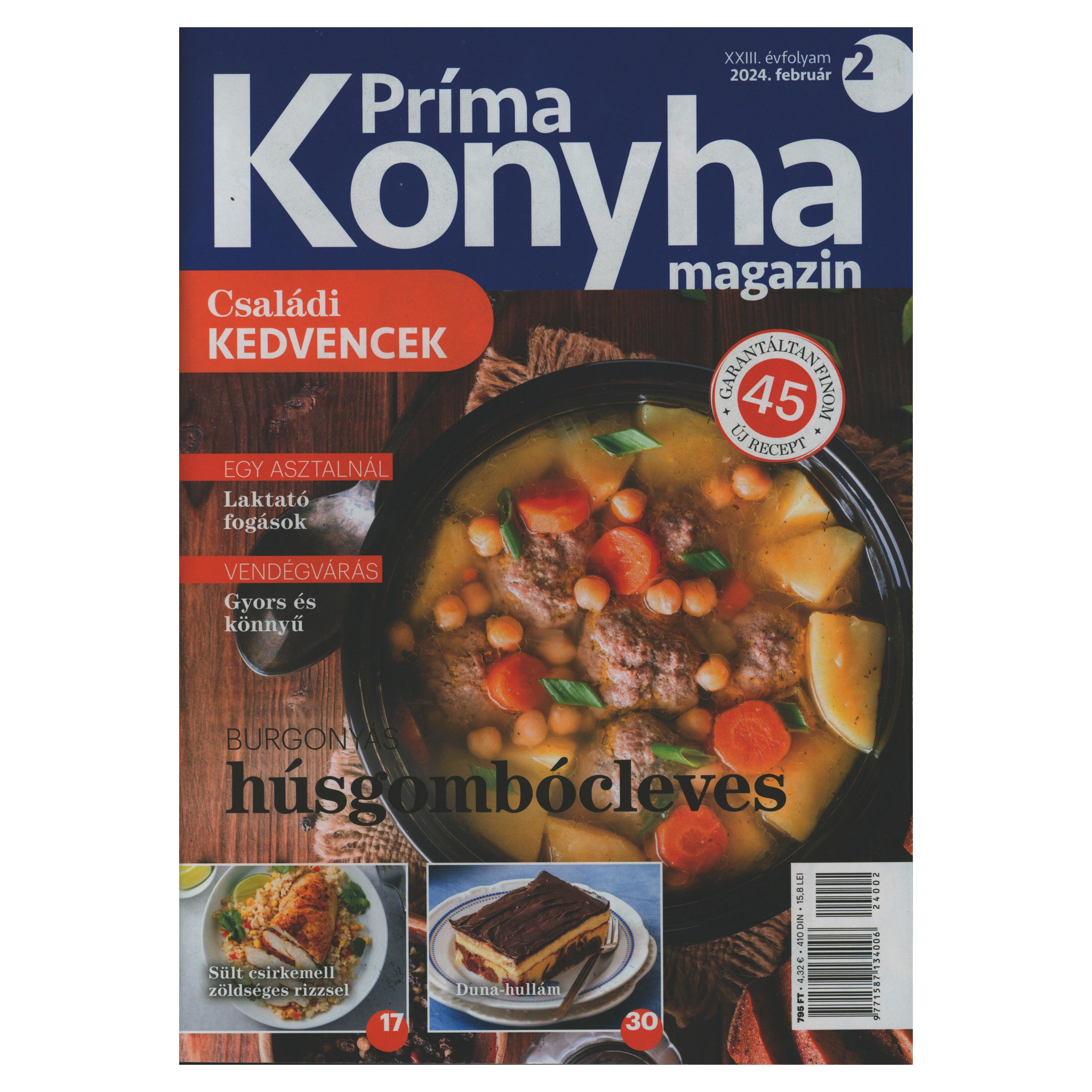 Príma konyha magazin Sajtóforrás Rendelj Magazint otthonról