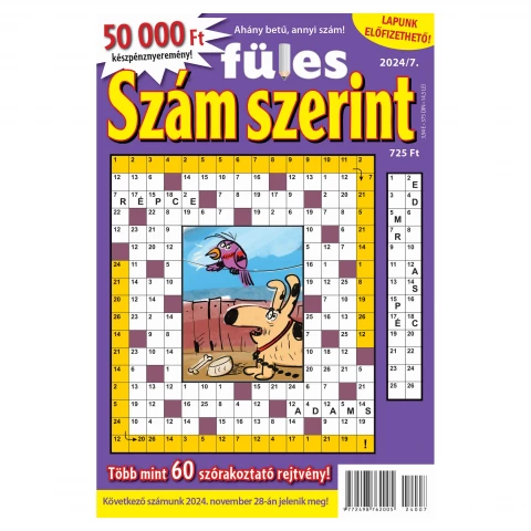 Füles szám szerint