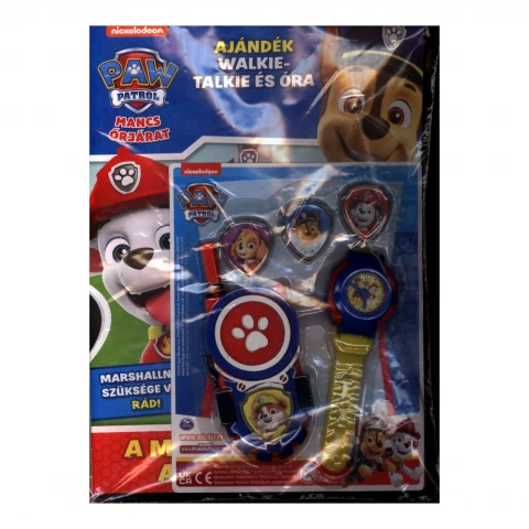 PawPatrol-Mancs Őrjárat magazin