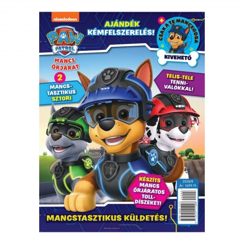 PawPatrol-Mancs Őrjárat magazin