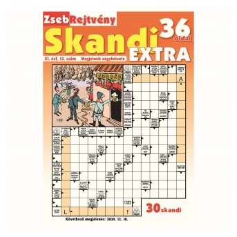 Zsebrejtvény Skandi Extra