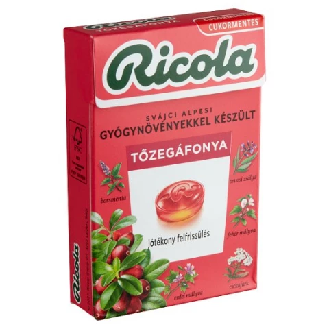 Ricola - Tőzegáfonya