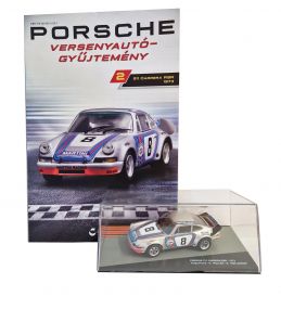 Porsche Racing Kollekció Magazin + 1:43 Porsche racing modell autó