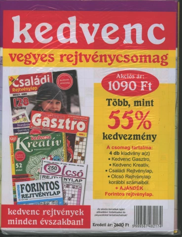 Kedvenc Vegyes rejtvény csomag