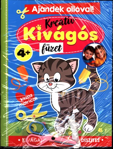 Kreatív kivágós füzet