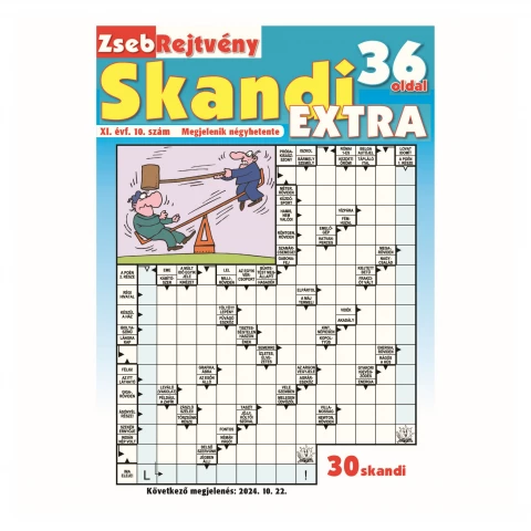 Zsebrejtvény Skandi Extra