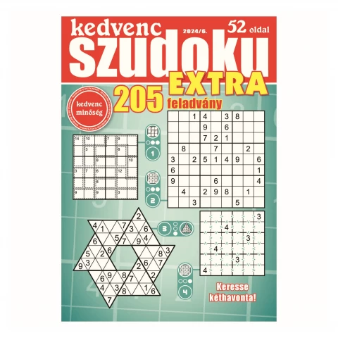 Kedvenc Szudoku Extra