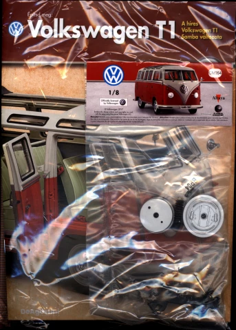  Volkswagen T1 - Építsd meg a Volkswagen T1 Samba modelljét.