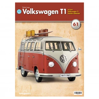  Volkswagen T1 - Építsd meg a Volkswagen T1 Samba modelljét.