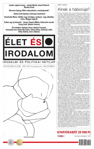 Élet és Irodalom