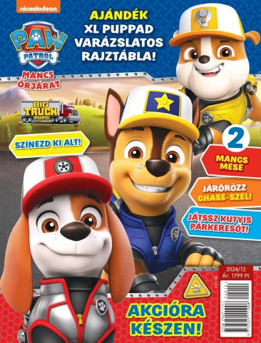 PawPatrol-Mancs Őrjárat magazin