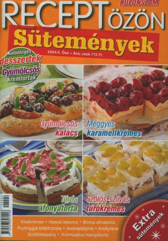 Receptözön Sütemények (Ksz.)