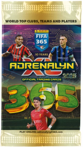  Panini Fifa 365 ADRENALYN XL 2025 kártya