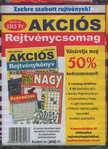 Akciós rejtvénycsomag