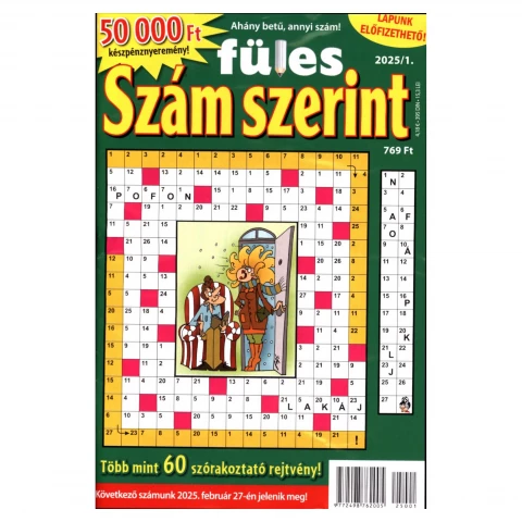 Füles szám szerint